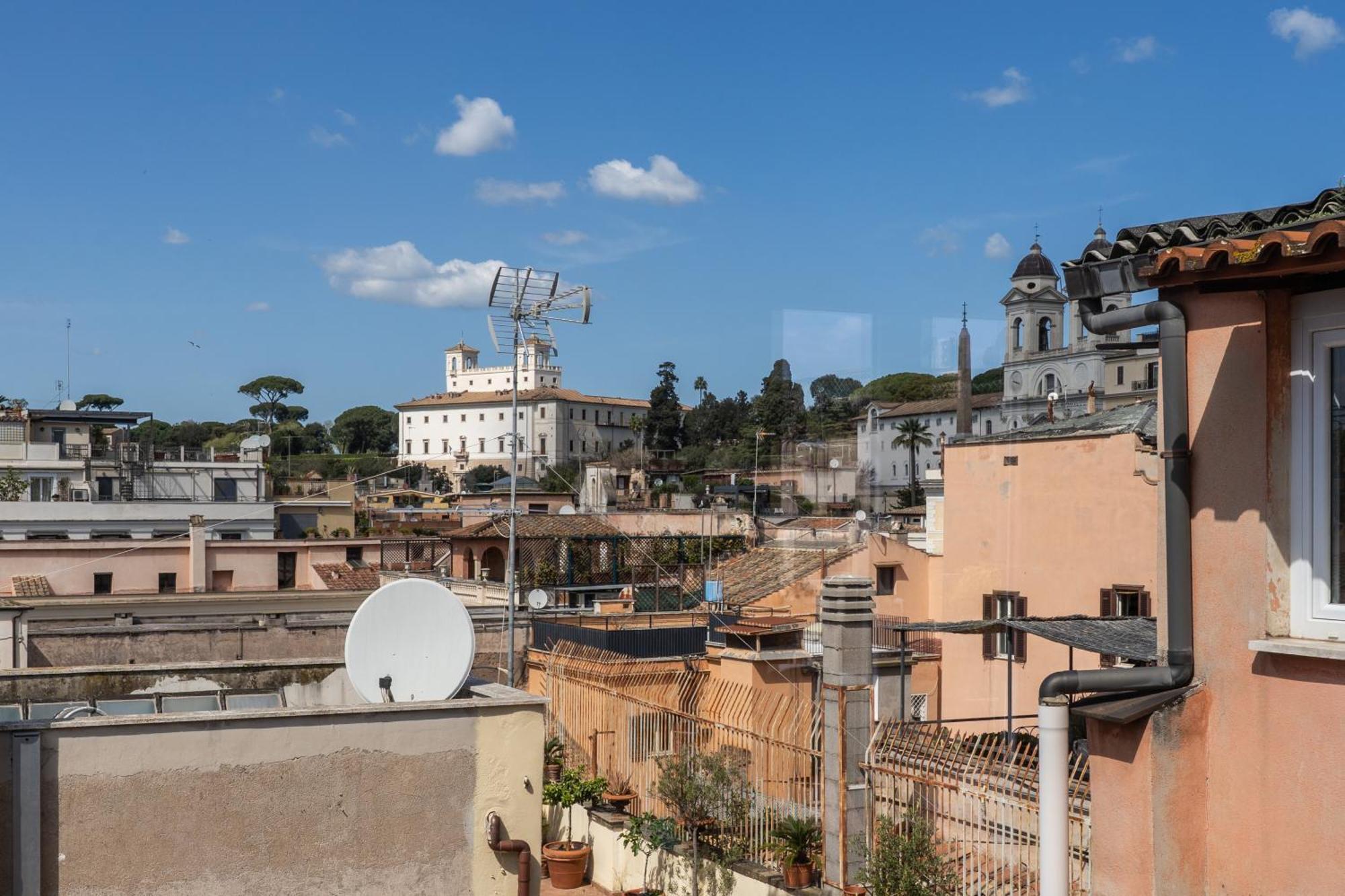 Apartment Attic With Terrace Spanish Steps Exclusive