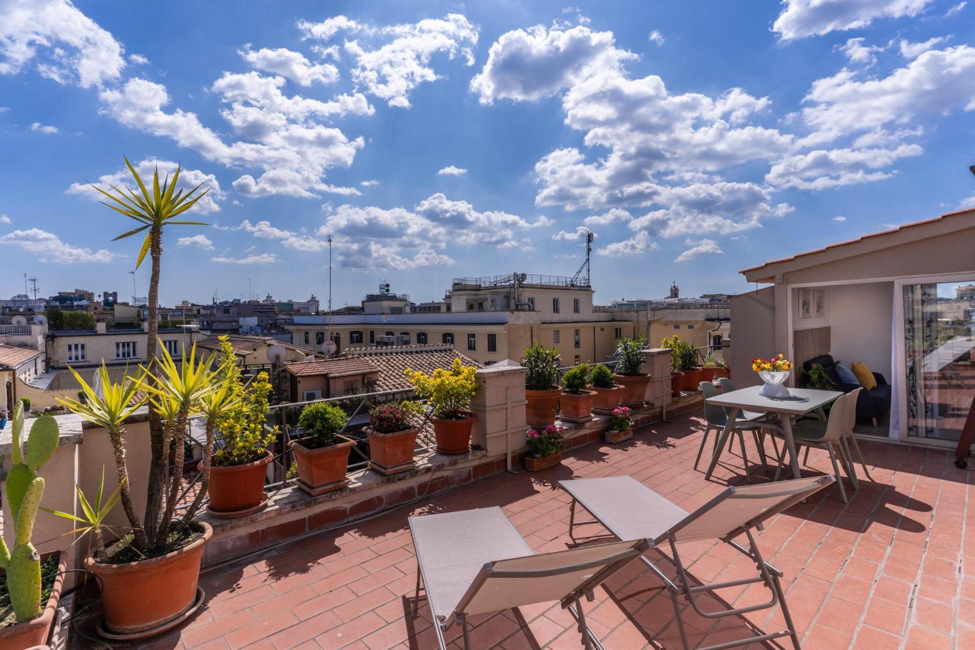 Apartment Attic With Terrace Spanish Steps Exclusive